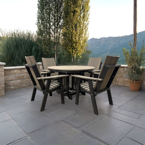 Outdoor Adirondack Dining